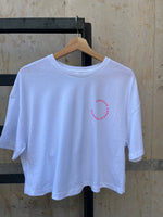 Cargar imagen en el visor de la galería, Camiseta de danza EbbWear Sofi Blanca
