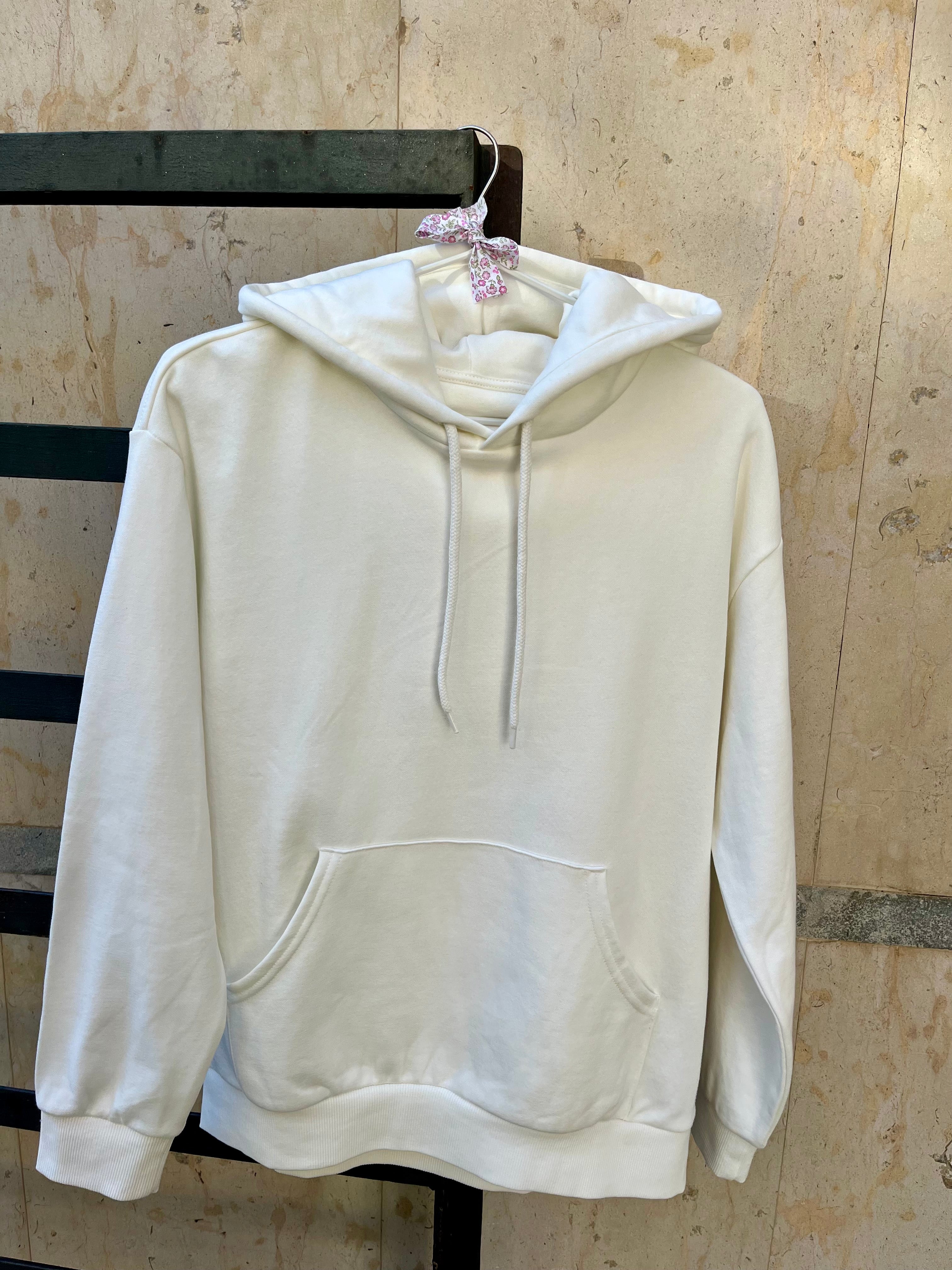 Sudadera Esther Blanca