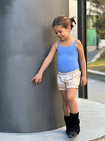 Cargar imagen en el visor de la galería, Maillot Alejandra Azulón Intermezzo con tirantes finos y diseño elegante de espalda abierta, ideal para ensayos de danza.


